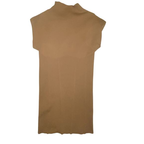 Womens Anthropologie Mock Neck Mini Sweater Dress Size Medium - Picture 4 of 7